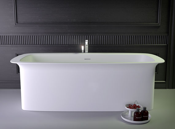 Moon bath in Kstone with LED light all around. glam_1